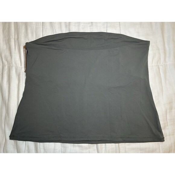 SKIMS Plus Size Fits Everybody Gunmetal Tube Top Built in Shelf Bra SIZE 4X - Picture 2 of 6